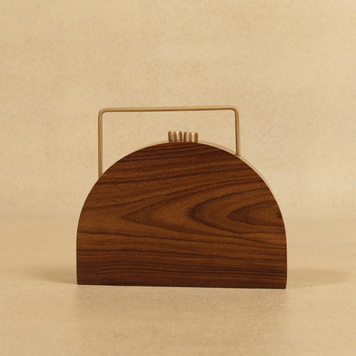 Wooden Evening Clutch