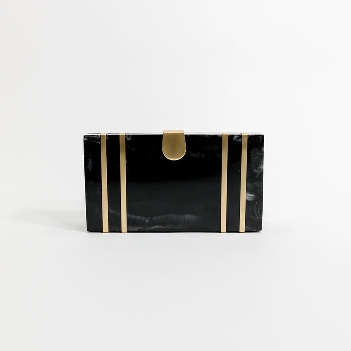 Onyx Opulent Clutch