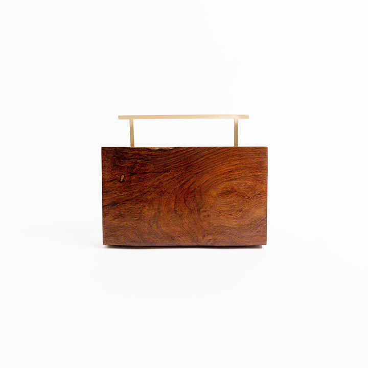 Clutch con borde reluciente