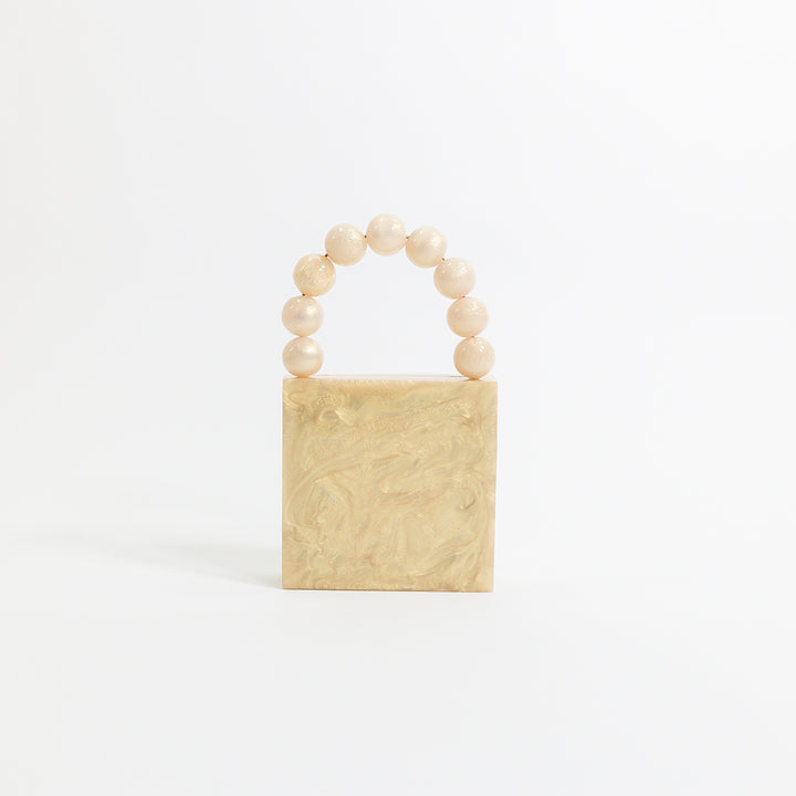 Golden Twinkling Mosaic Evening Clutch