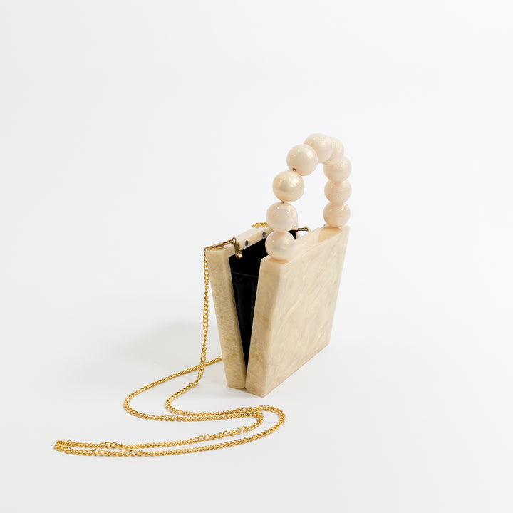 Golden Twinkling Mosaic Evening Clutch