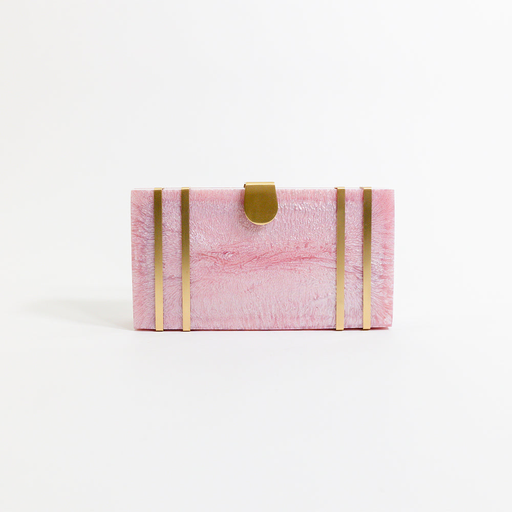 Clutch Opulento - Cuarzo Rosa