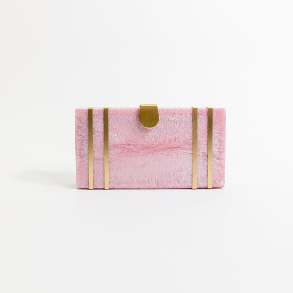 Opulent Clutch - Rose Quartz