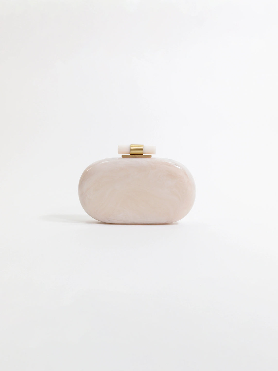 Pearl Ethereal Capsule Clutch