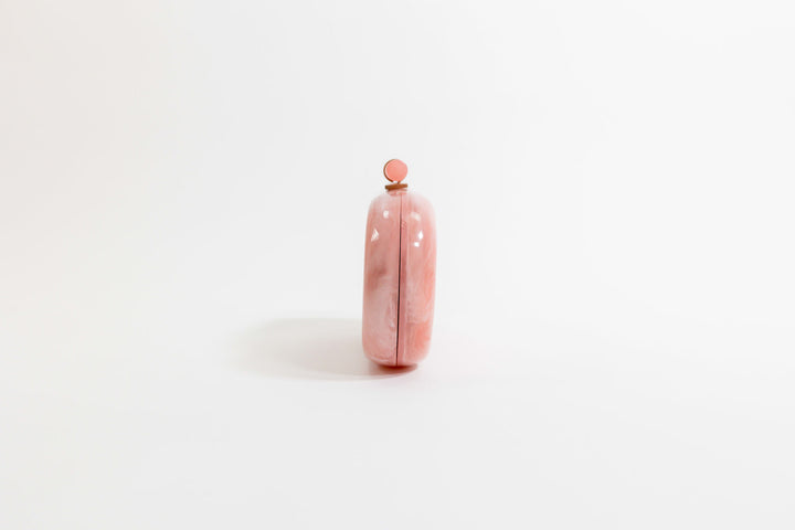 Ethereal Capsule Clutch - Peach