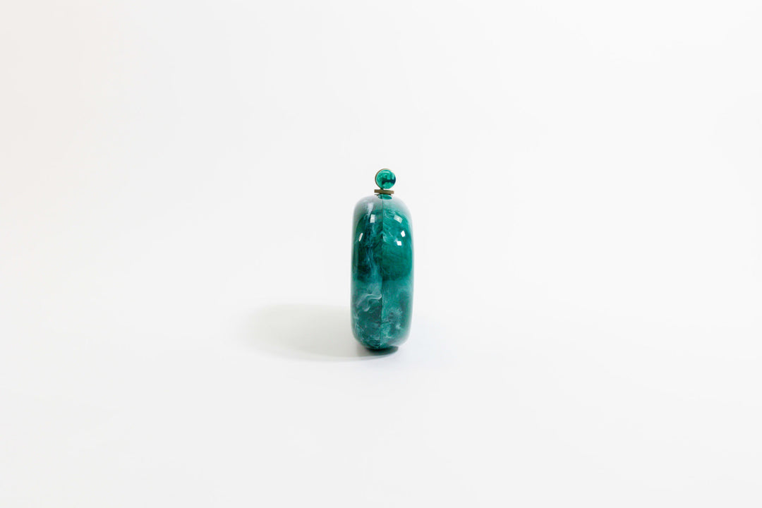 Ethereal Capsule Clutch - Jade