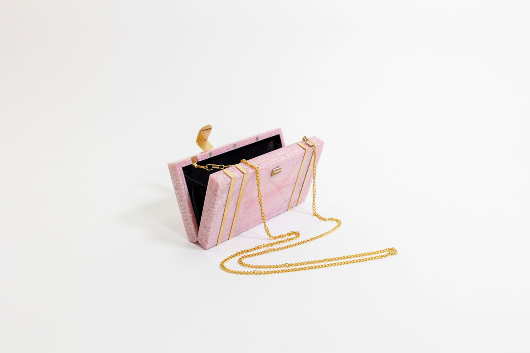 Clutch Opulento - Cuarzo Rosa
