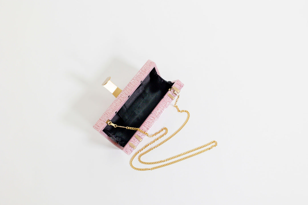 Clutch Opulento - Cuarzo Rosa