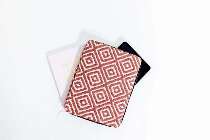 Mauve Mosaic Laptop Sleeve
