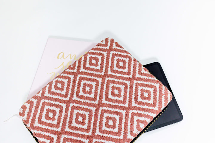 Mauve Mosaic Laptop Sleeve